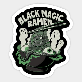 Black Magic Ramen Sticker